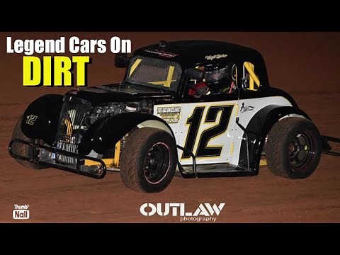 Legend Cars "HIT THE DIRT" at Hattiesburg Speedway!