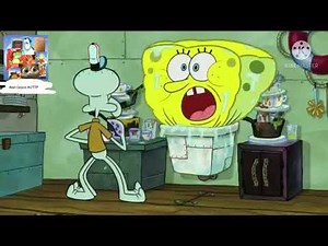 Spongebob soaks it up and becomes huge