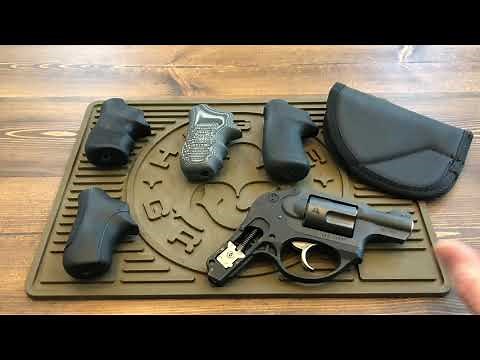 Ruger LCR grip options from Hogue.