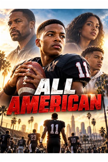The Pressure Is Real When Everyone Expects You to Be a Star 🏈🔥 #tvshow #fyp #AllAmerican #football #sports