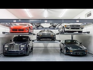 Installing the MOST INSANE Car Lift Ever In My DREAM GARAGE