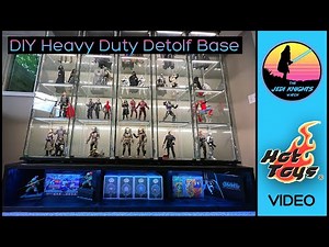 DIY Custom Detolf Base | Heavy Duty Hot Toys Display Build