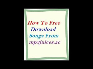 How To Free Download From mp3juices ac