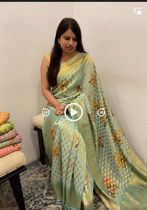 6.2K views · 60 reactions | Pure Benerasi Georgettes Price - Rs 8500 For orders, please whatsapp us at 7995481918Email - privacollective@gmail.com Store address: Priva Collective, 8-2-65a, MLA colony, Road no 12, Banjara Hills, Hyderabad. Google maps link to the store: https://goo.gl/maps/eDyXCFi8PVKVUBB97 | Priva Collective | Facebook