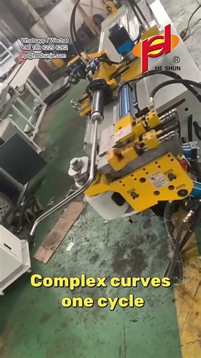 Precision Seat Back Frame Bending: 63CNC3A1S Tube Bender at Customer Site | Heshun Machinery