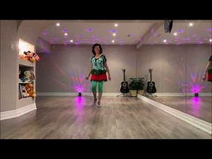 I Like Christmas line dance (Alternate music)