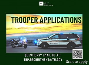 1.5K views · 51 reactions | Are you ready to start serving in your community? Apply today to become a Tennessee State Trooper. Click -> https://bit.ly/36VHcP8 to apply now! Tennessee Department of Safety Tennessee Department of Labor and Workforce Development | Tennessee Highway Patrol | Facebook