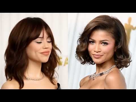 Jenna Ortega and Zendaya lesbian kiss