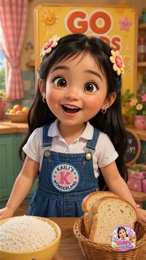 Kaili’s Wonderland- Learn Go, Grow & Glow Foods!