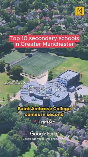 Top 10 secondary schools in Greater Manchester