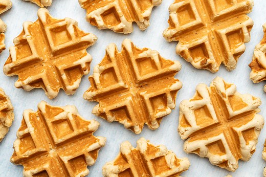 How to Make French Belgian Waffle Cookies (Gaulettes)