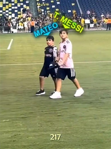 Thiago Messi Forgot Mateo Was Real Madrid Fan..😂🔥