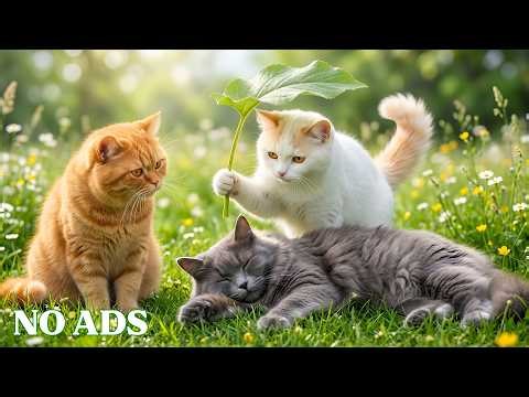 12 Hours Calming Music for Cats 😻 Healing Sleep for Anxious Cats 🌙 Stress Relief & Comfort