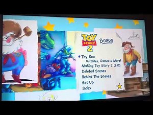 Toy Story 2: 2-Disc Special Edition 2005 DVD Menu (Disc 2)