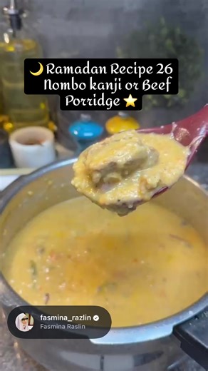 Delicious Ramadan Porridge (Nombu Kanji) Recipe