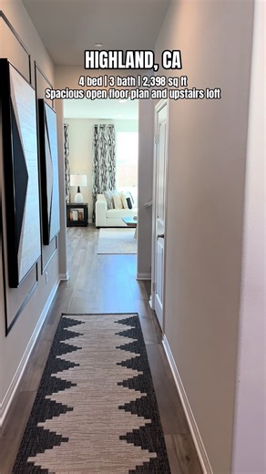 Comment “park” for more info! ✨Looking for new construction in East Highland? Welcome to Highland Park by Century Communities - where modern design meets scenic foothill living. This beautiful home offers 2,398 sq ft, 4 bedrooms, 3 baths, a spacious loft, and an open-concept layout perfect for everyday living and entertaining. The stunning primary suite features a large walk-in closet, soaking tub, and walk-in shower for the perfect retreat. This community offers the perfect blend of comfort, st