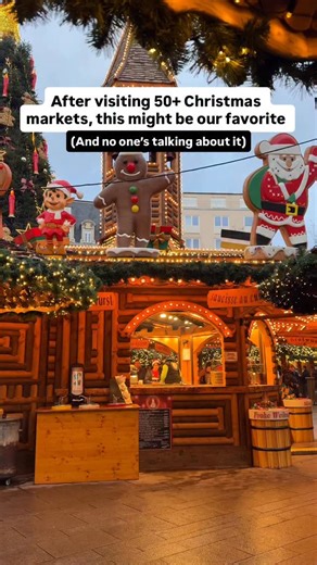 WHAT YOU NEED TO KNOW 🔽 (✈️ SEND to someone you want to visit with!) Luxembourg at Christmas? Criminally underrated. ✨ After visiting nearly 100 markets across Europe, Caleb and I agree: Luxembourg has some of the most charming, most fun, and most surprisingly festive markets we’ve ever experienced. 🎄 Some Christmas market deets 🔽 🎅 Luxembourg has three main markets, all super walkable and each with its own vibe: Place de la Constitution – the big views and classic Christmas energy. It feels