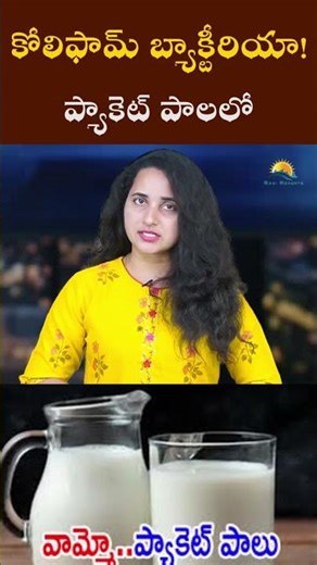 ప్యాకెట్ పాలలో కోలిఫామ్ బ్యాక్టీరియా! I RAVI REPORTS I