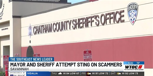 Chatham Co. Sheriff, Savannah Mayor pair up to catch scammer in ‘great undercover operation’