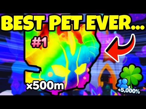 I Got the BEST Rainbow SECRET PET in Tap Simulator... (INSANE)