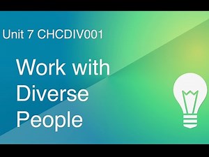 Boarding Training Australia - Unit 7 CHCDIV001 Work with Diverse People