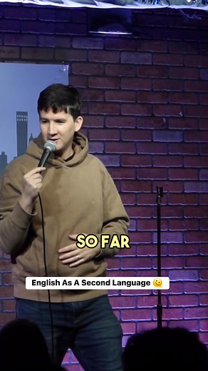 English as a second language #esl #england #london #standup #standupcomedy #comedy #jokes | Santi Espinosa
