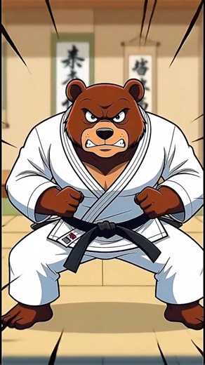 What If a Bear Trained in Judo? 🐻🥋 (This Would Be Terrifying)