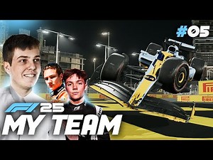 HOW DID WE MANAGE THIS!? F1 25 My Team Career | Round 5 Saudi Arabian GP