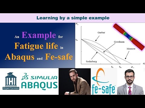 A Simple Example of Fatigue Life Estimation using Abaqus and Fe-Safe (cyclic load)