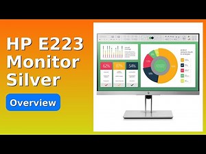 REVIEW (2026): HP E223 Monitor Silver. Features.