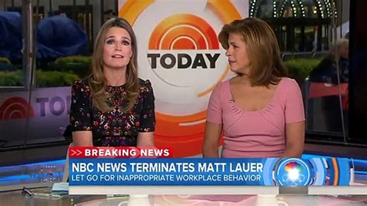 Matt Lauer Fired from NBC News, Accused of "Inappropriate Sexual Behavior" by Colleague | THR News [