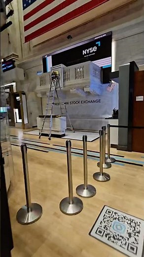 Trading floor tour #nyse #wallstreet #nyc #stockmarket #stonks #finance #fyp