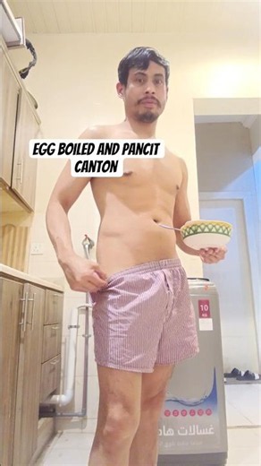 egg and pancit canton #best