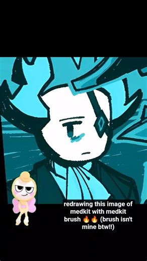 drawing medkit with medkit brush. featuring glisten 💔 #art #dandysworld #phighting #creamernation