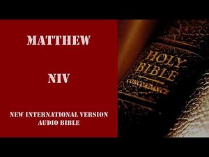 Matthew NIV Audio Bible & Time Index - New International Version by Dramatized.