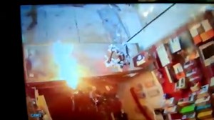 ‘Like a bomb’: Phone bursts into flames in wild video