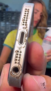 7.4K views · 162 reactions | iPhone port cleaning | Tamar.mtmobile | Facebook