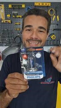 Lâmpada Philips Cristal Vison, deixa o farol da moto mais moderno, dentro da lei!