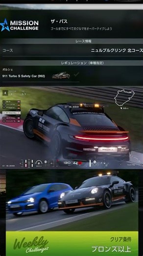【GT7】安全とは程遠い911ターボ セーフティカー【グランツーリスモ7】