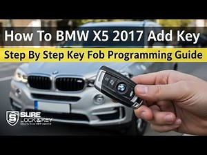 How To BMW X5 2017 Add Key l Step By Step Key Fob Programming Guide