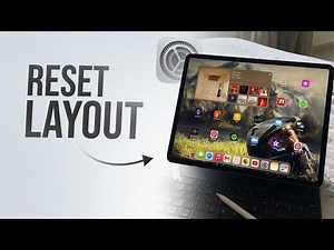 How to Reset iPad Layout (tutorial)