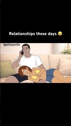 Relationships these days 😂 #funny #animatedcartoon #animation #relatable #relatablecontent #lol