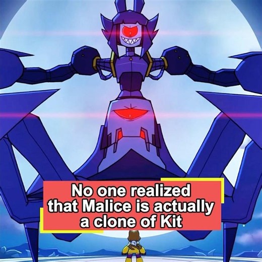 Why do Malice's appearance and abilities resemble Kit's so closely? No one realized that Malice is a