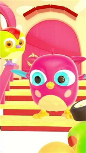 Hop Hop plays with toy cars #cartoons #forkids #animation