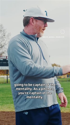 Some great words of wisdom 🧠, for all the pitchers and catchers out there. From the pitching guru and our man, Coach Jim Gross. 🎯 | Wolves Baseball