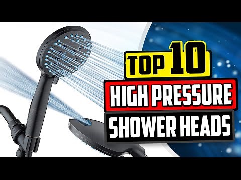 Best High Pressure Shower Head | Top 10 Reviews [Buying Guide]