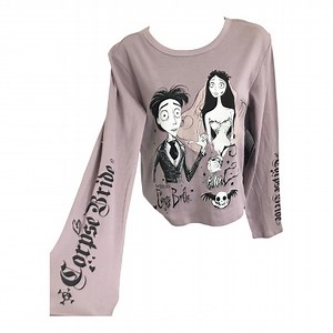 Disney's Tim Burton Nightmare Before Christmas Jack & Sally long sleeve tee szXL