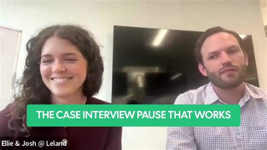 Always ask for 30 seconds to structure your case! MBB consultant shares the #1 tip candidates forget #consulting #caseinterview #mba #mckinsey #bain #bcg