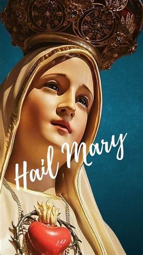 Hail Mary Prayer For Blessings! & Miracle! #hailmary #rosary
