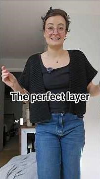 The easiest knit cardigan you'll ever make! #knittingpattern
